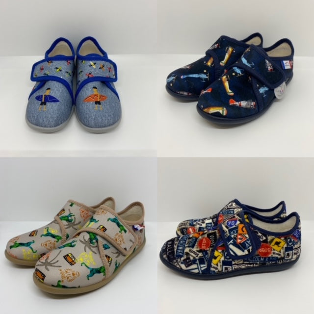 Chaussons Velcro - pour Moyens et Grands