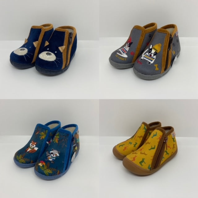 Chaussons zip côté - Bébés