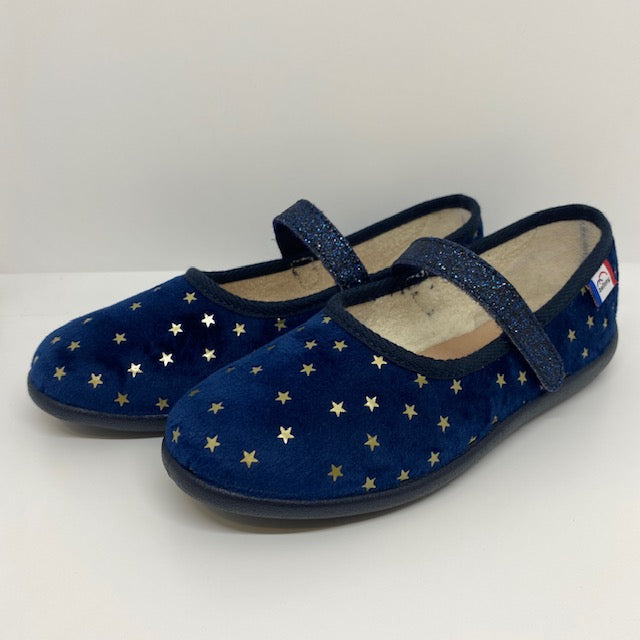 Chaussons Ballerines Velcro - pour Moyennes et Grandes