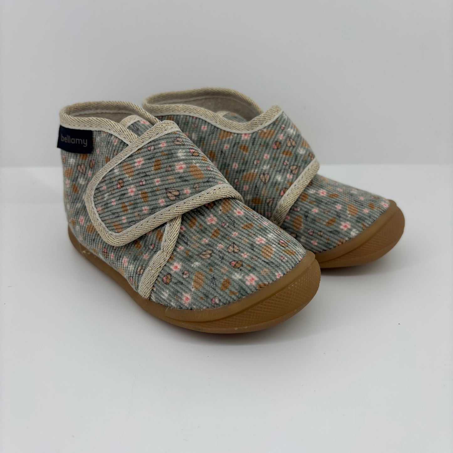 CHAUSSONS VELCRO BEBE