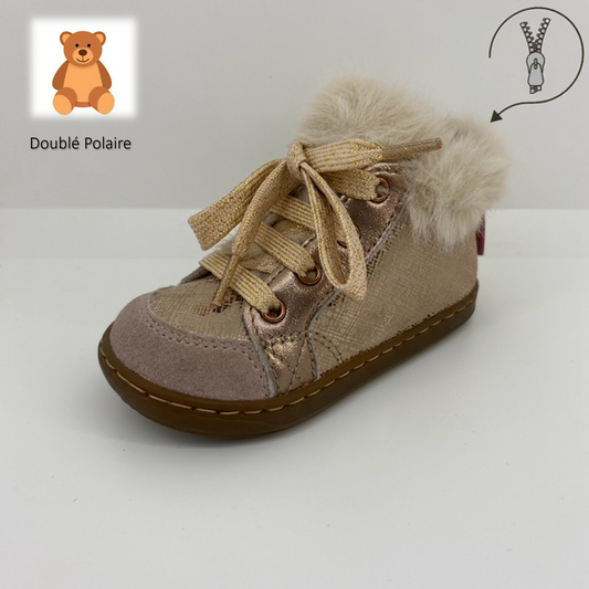 BOUBA ZIP HAIR - FBBFourré