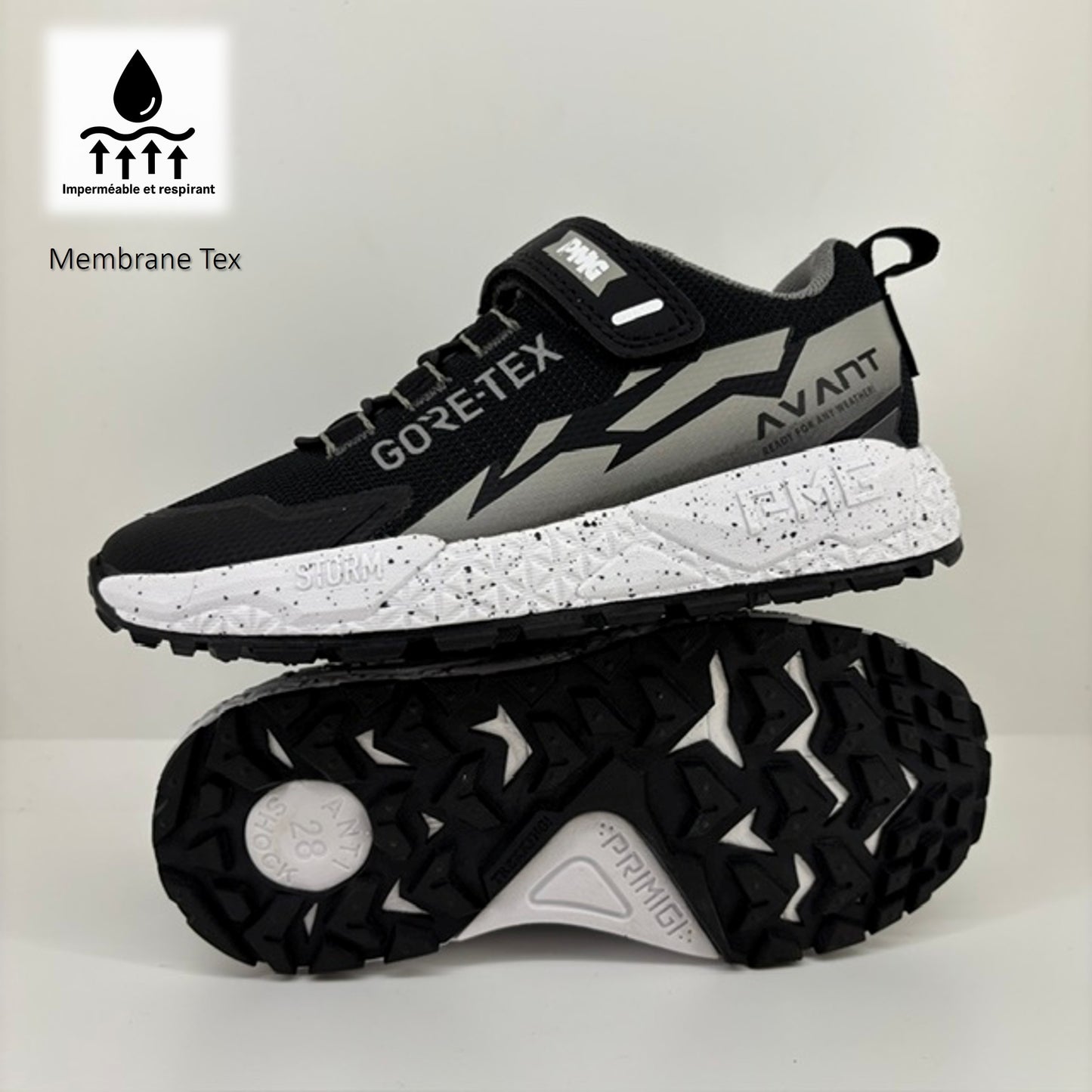 Noir/Blanc - GMEBasketGoreTex
