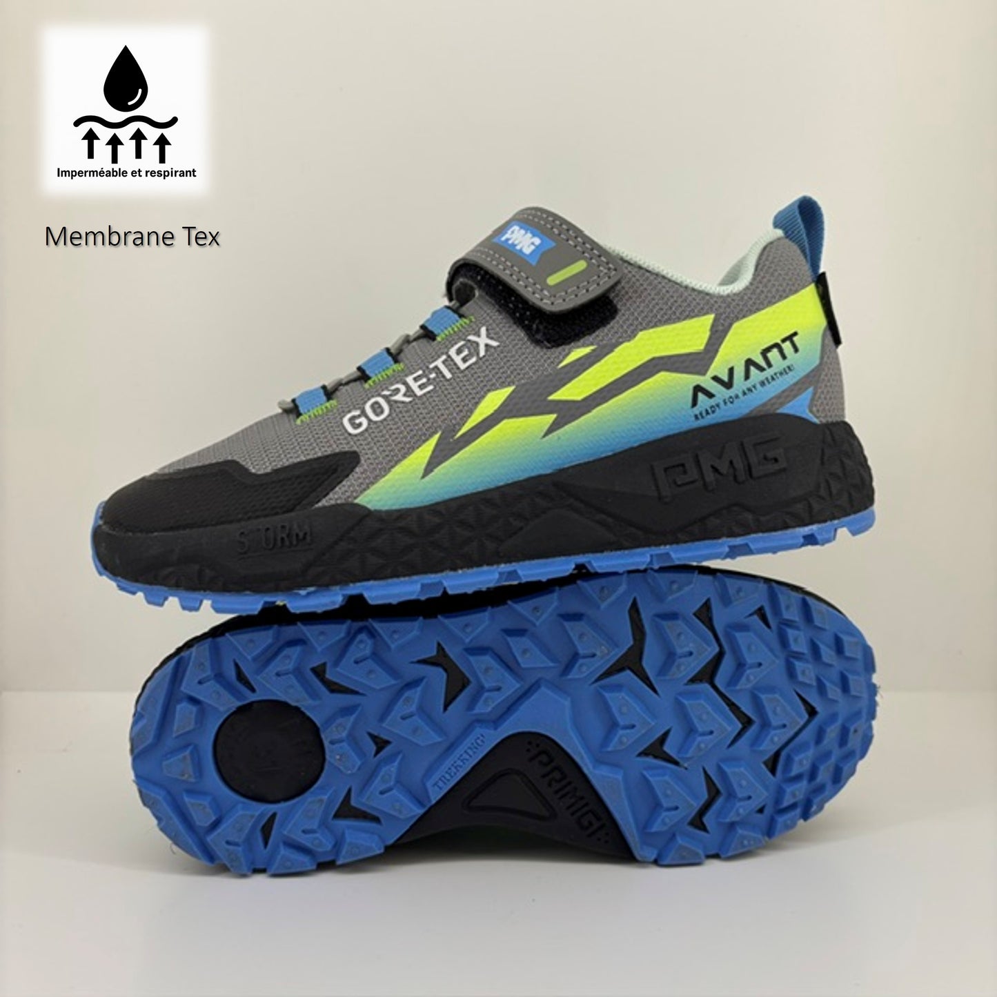 Gris/Jaune - GMEBasketGoreTex (Copie)